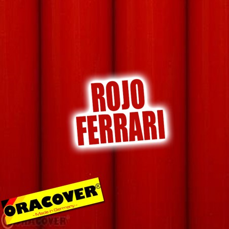 ORACOVER ROJO FERRARI 0,5m ojooo