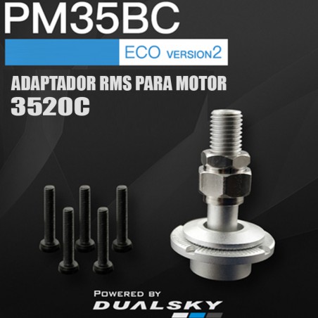 ADAPTADOR RMS MOTOR DUALSKY SERIE ECO 35C