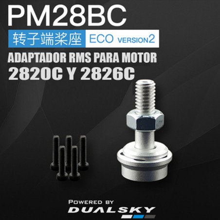 ADAPTADOR RMS MOTOR DUASKY SERIE ECO 28C