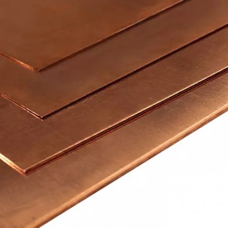 PLANCHA DE COBRE 0.3mm (400X200mm)