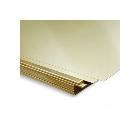 PLANCHA DE LATON 0.3mm (400X200mm)