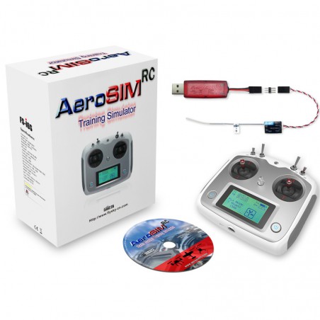 AEROSIM RC CON EMISORA FS-i6