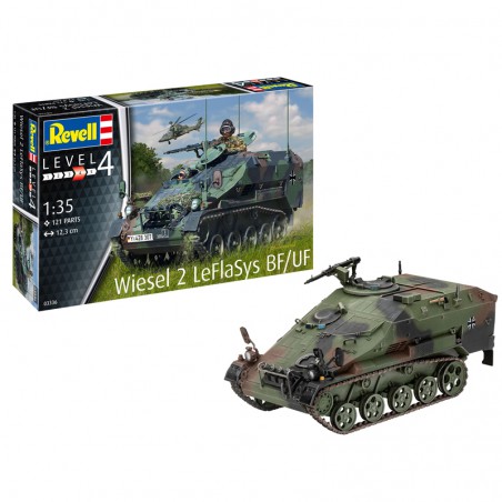 MAQUETA TANQUE WIESEL 2 LEFLASYS 1:35 REVELL