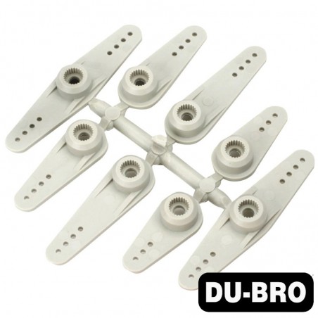 BRAZOS LARGOS SERVO HITEC 24T DUBRO (8 UNIDADES)