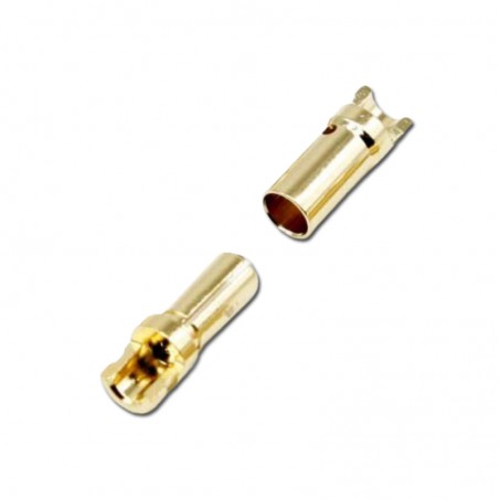 CONECTOR ORO 3,5mm (1 pareja)