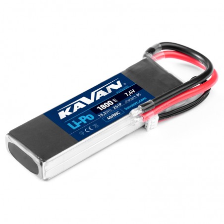 BATERIA LIPO 7.4V 1800MAH 40C KAVAN