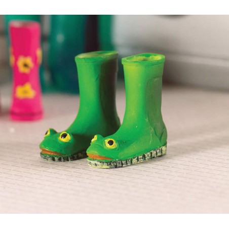 ZZ BOTAS DE AGUA VERDE