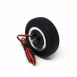 RUEDAS CON FRENO 63mm (20mm De Ancho Con Eje 5mm) JPHOBBY