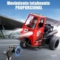 MOTOR RC 1:16 2,4GHZ 25KM/H 3 RUEDAS ROJO