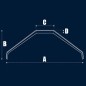 TREN FIBRA V STD. 1900 450x190 (220g)