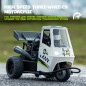 MOTO RC 1:16 2,4GHZ 25km/h 3 RUEDAS BLANCO