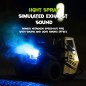 MOTO RC 1:16 2,4GHZ 25km/h 3 RUEDAS BLANCO