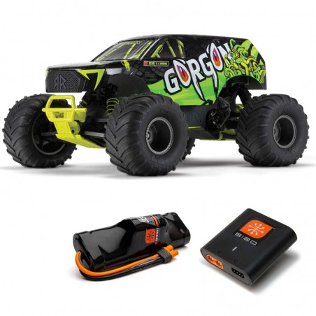 COCHE ARRMA GORGON RTR CON BATERIA 8.4V Y CARGADOR AMARILLO