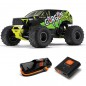 COCHE ARRMA GORGON RTR CON BATERIA 8.4V Y CARGADOR AMARILLO
