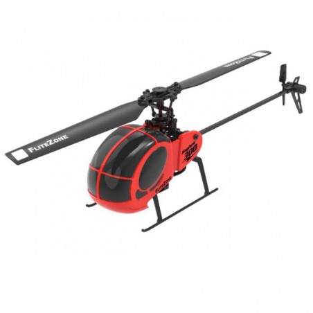 HELICOPTERO HUGHES 300 ROJO RTF