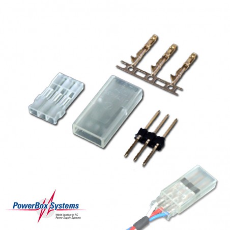 CONECTOR JR HEMBRA POWERBOX (50 unidades)