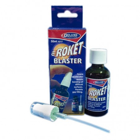 ACELERADOR CIANOCRILATO ROKET BLASTER DELUXE 50g