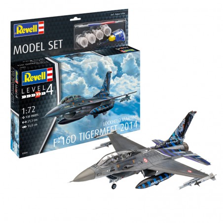 MAQUETA AVION F-16 TIGERMEET 2014 1/72 REVELL