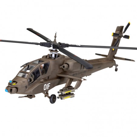 MAQUETA HELICOPTERO AH-64A APACHE 1/72 REVELL