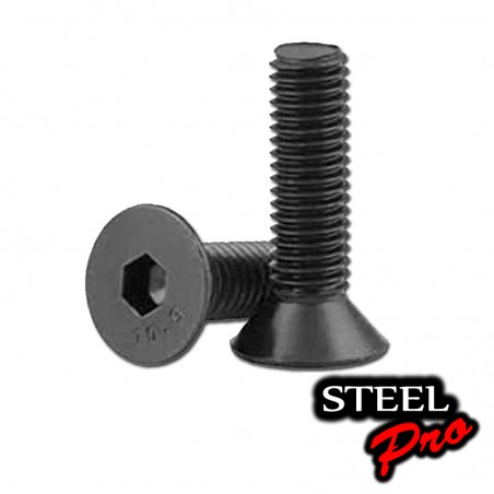 TORNILLO ALLEN AVELLANADO TEMPLADO M3X20 (10 UNIDADES) BLISTER STEEL PRO