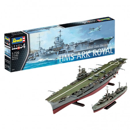 HMS Ark Royal & Tribal Class Des