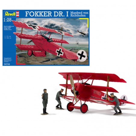 MAQUETA AVION FOKKER DRI RICHTHOFEN 1/48 REVELL