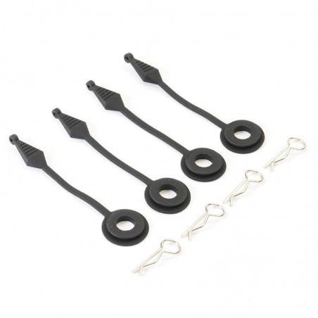 CLIPS CON PROTECTOR CARROCERIA (4 unidades) FASTRAX