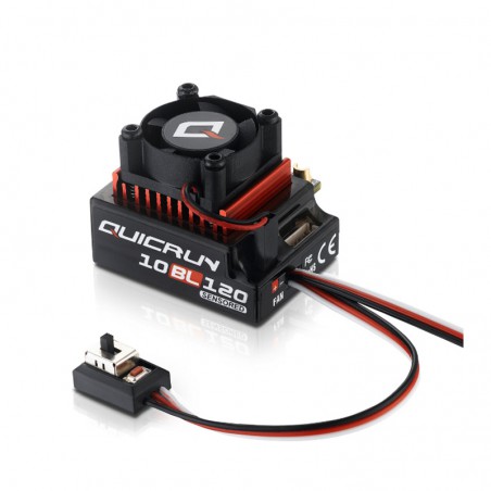VARIADOR BRUSHLESS 120A 10BL120 QUICRUN HOBBYWING
