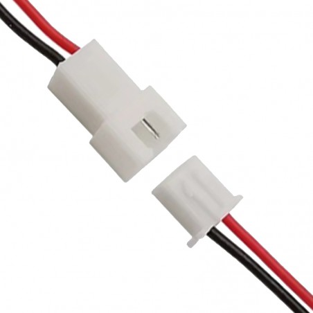 CONECTOR XH 2.5MM CON CABLE 10CM PAREJA
