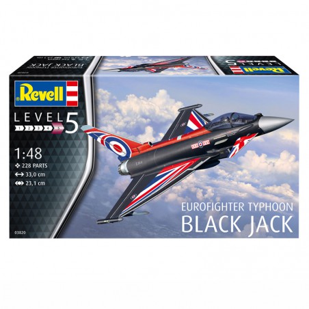 AVION EUROFIGHTER TYPHOON BLACK JACK 1/48 REVELL