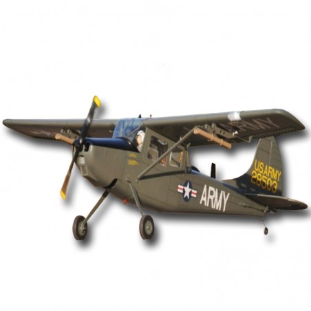 Avion L-19 Cessna Bird Dog Verde Oliva (1700mm) VQ model