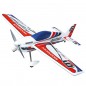 AVION ACROMASTER RR MULTIPLEX CON DECORACION ROJO Y AZUL