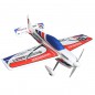 AVION ACROMASTER RR MULTIPLEX CON DECORACION ROJO Y AZUL