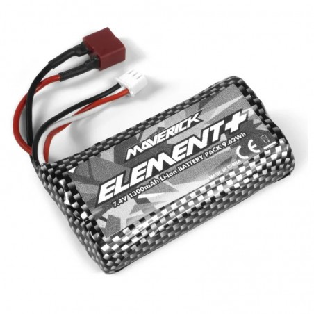 BATERIA LI-ION 7.4V 1300mAh ATOM ELEMENT MAVERICK