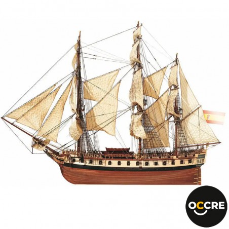 BARCO FRAGATA DIANA OCCRE