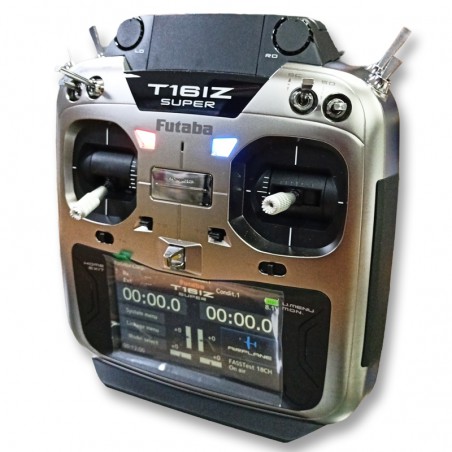 EMISORA T16IZ SUPER FUTABA CON RECEPTOR R7208SB (ULTIMA VERSION)