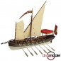 BARCO FALUA DEL NAVÍO SALVADOR DEL MUNDO 1:30 DISARMODEL (480mm)