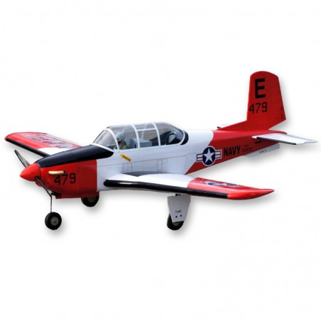 AVION T-34 TURBO MENTOR 46 ROJO/BLANCO VQMODEL