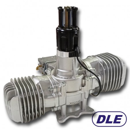 MOTOR DLE 130 V2 BICILINDRICO (Nueva versión 2025 carburador Walbro)