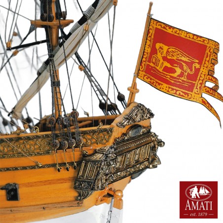 BARCO POLACCA VENECIANA 1:150 AMATI (450mm)