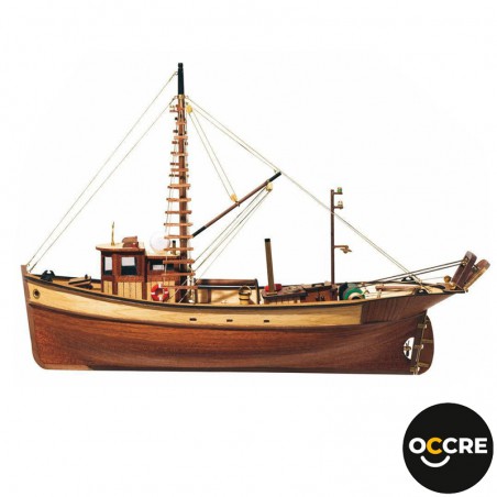 BARCO PALAMOS PESQUERO (peana incluida ) OCCRE