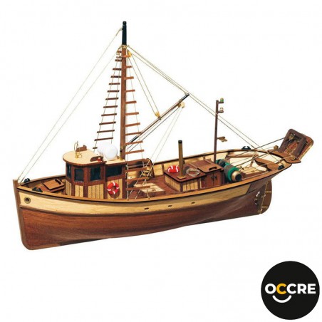 BARCO PALAMOS PESQUERO (peana incluida ) OCCRE