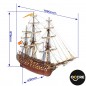 BARCO SANTISIMA TRINIDAD 1:90 OCCRE (1060mm)
