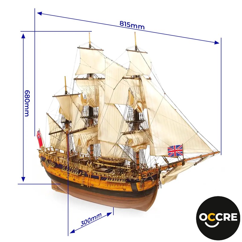 BARCO ENDEAVOUR 1:54 OCCRE (815mm) BARCO ENDEAVOUR 1:54 OCCRE (815mm)