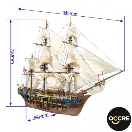 BARCO FRAGATA BOUNTY