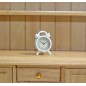 ZZ RELOJ DESPERTADOR BLANCO