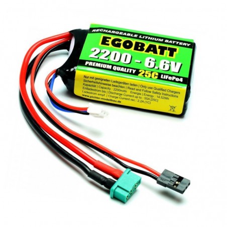 BATERIA LIFE 6.6V 2200MAH 25C EGOBAT