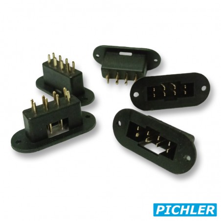 CONECTOR MULTIPLEX ALA CON SOPORTE (5 unidades) PICHLER
