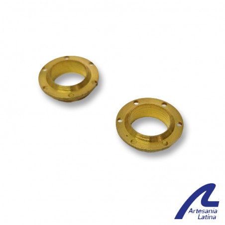 OJO DE BUEY LATON 9x5mm (2 unidades) ARTESANIA LATINA