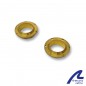 OJO DE BUEY LATON 9x5mm (2 unidades) ARTESANIA LATINA